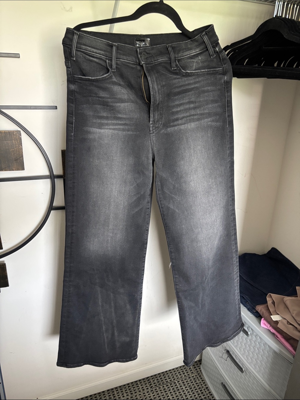 Womens Mother Washed Jeans